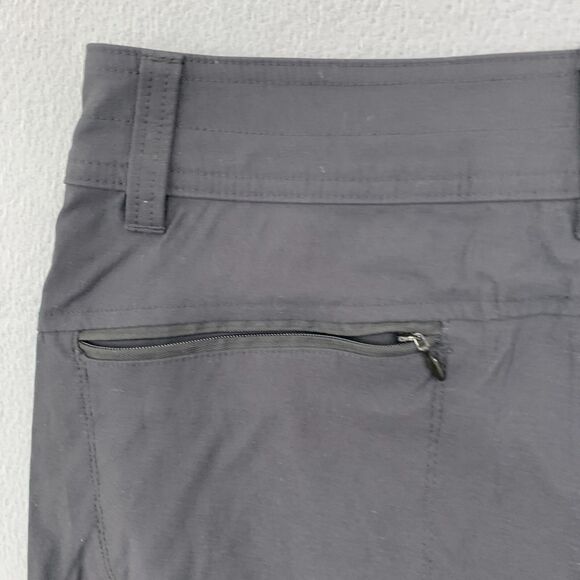 Eddie Bauer Shorts 6 Rolled Hem Bermuda Nylon Blend Stretch Hiking Outdoor - Picture 15 of 15